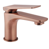 Aqua-Su "Orva" Waschtisch-Einhebelmischer kupferfarben